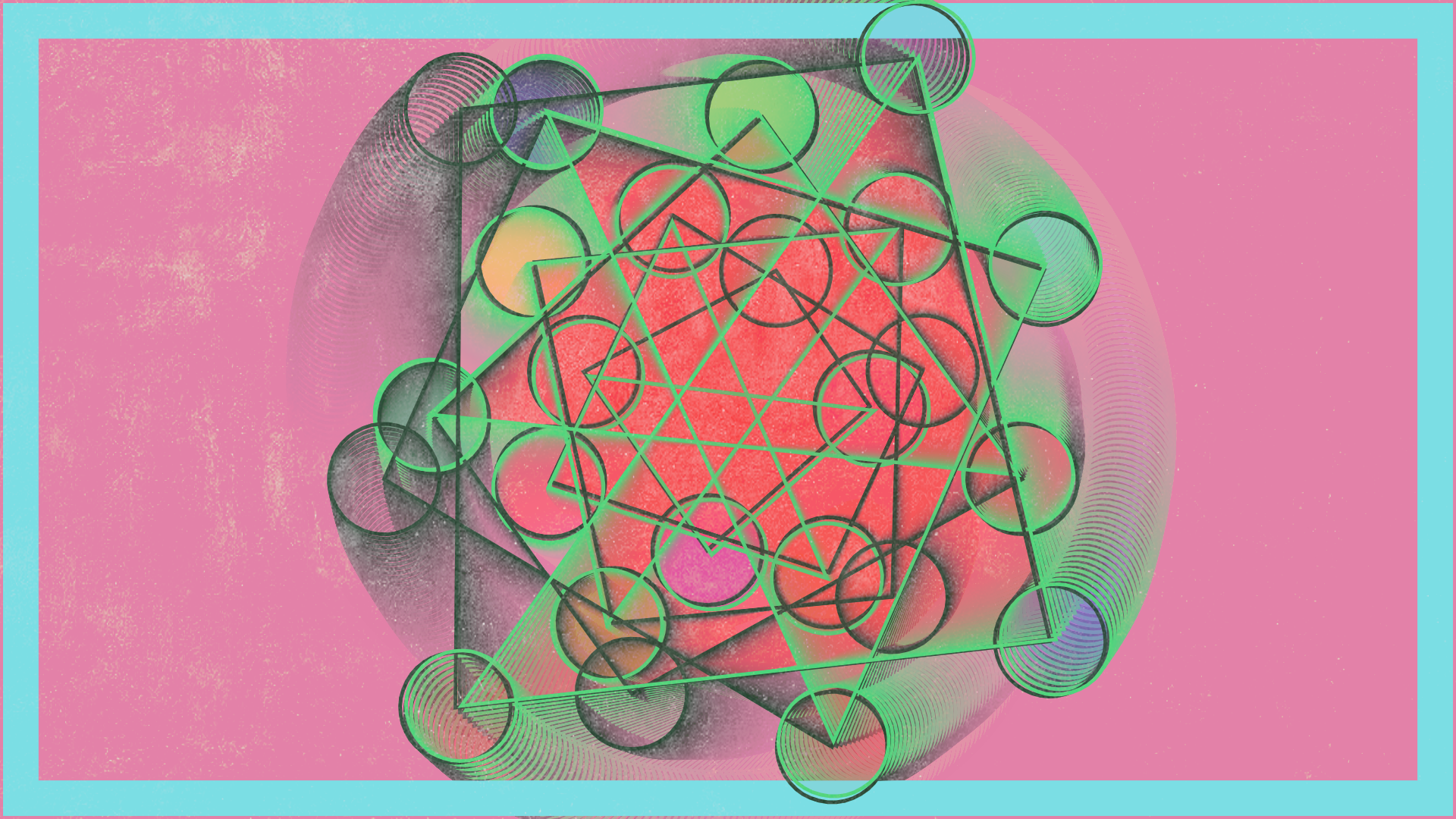 Generated visuals from Kinetic Contemplations